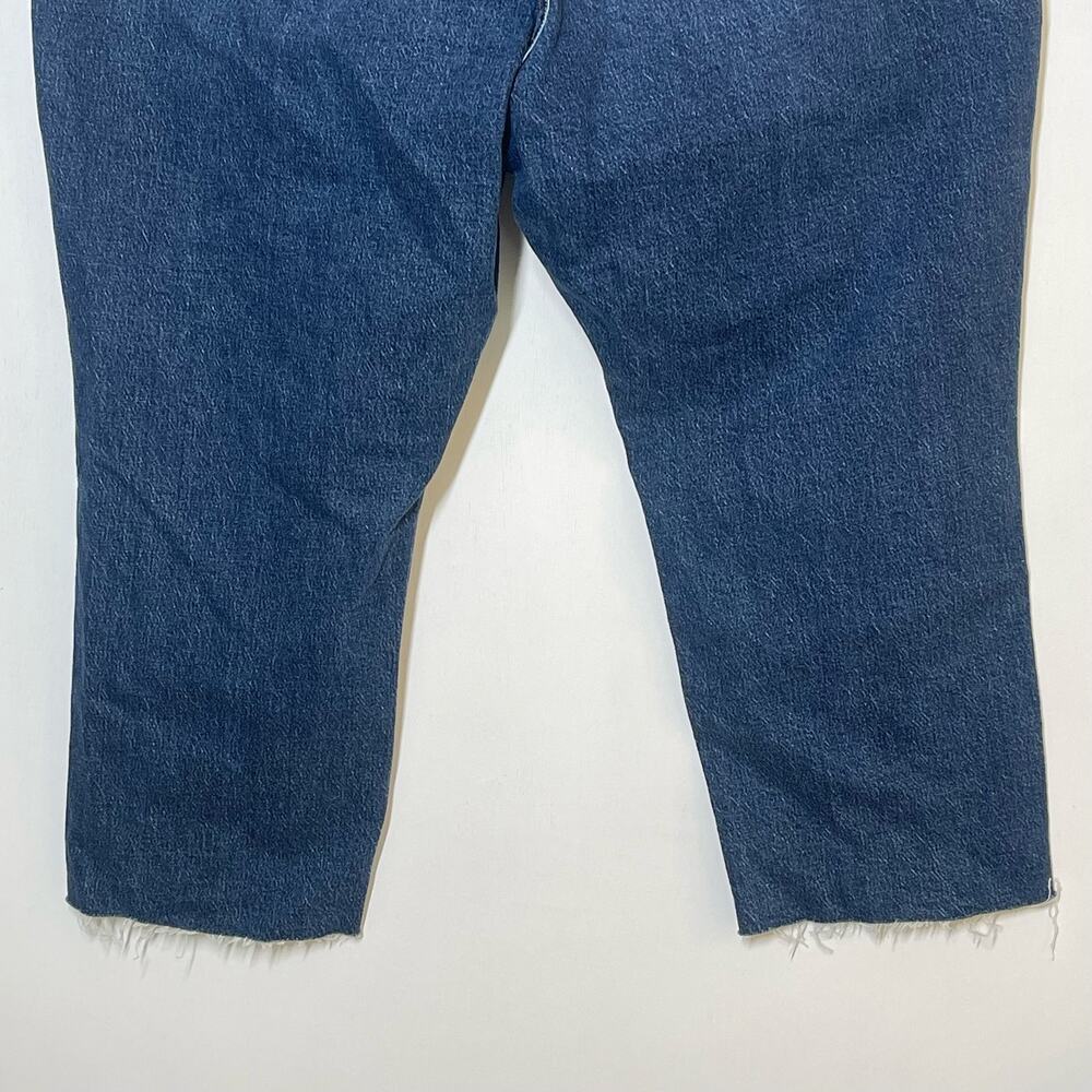 NEW Levi’s Wedgie Straight Jeans Womens Size 24W Blue Denim High Rise Button Fly - Picture 4 of 9